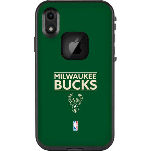 NBA Milwaukee Bucks Standard - Green LifeProof Fre iPhone Skin