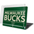 NBA Milwaukee Bucks Standard - Green MacBook Pro 15in (2016-19) Case plus Skin