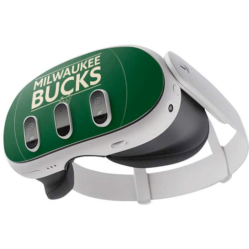 NBA Milwaukee Bucks Standard - Green Meta Quest 3 Skin