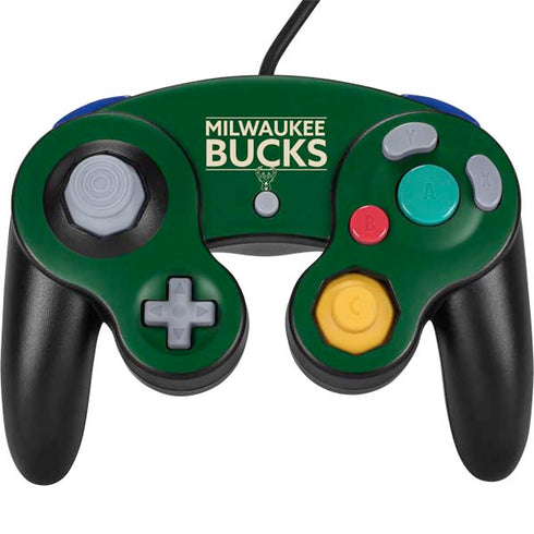 NBA Milwaukee Bucks Standard - Green Nintendo GameCube Controller Skin