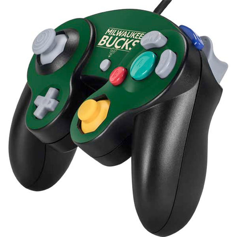 NBA Milwaukee Bucks Standard - Green Nintendo GameCube Controller Skin