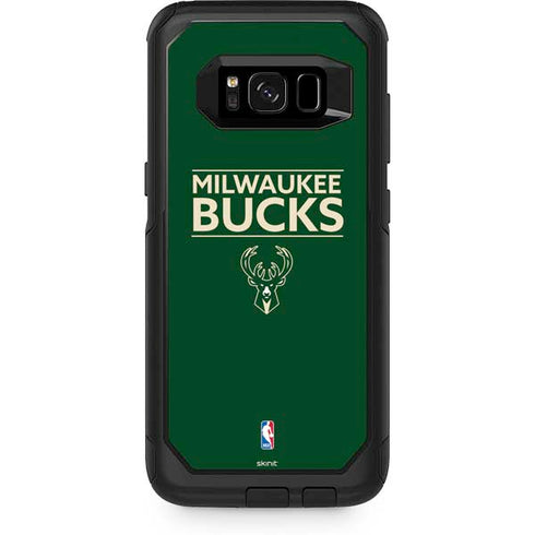 NBA Milwaukee Bucks Standard - Green Otterbox Commuter Galaxy Skin