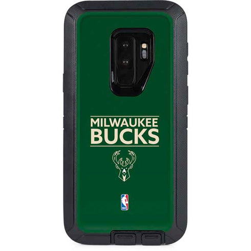 NBA Milwaukee Bucks Standard - Green Otterbox Defender Galaxy Skin