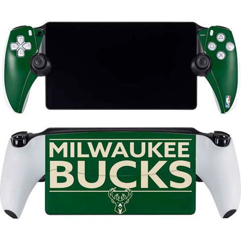 NBA Milwaukee Bucks Standard - Green PlayStation Portal Remote Player Skin