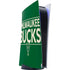 NBA Milwaukee Bucks Standard - Green PS5 Digital Edition Console Skin