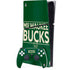 NBA Milwaukee Bucks Standard - Green PS5 Slim Digital Edition Console Skin