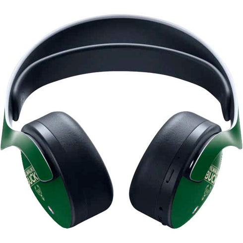 NBA Milwaukee Bucks Standard - Green PULSE 3D Wireless Headset for PS5 Skin