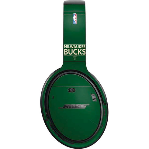 NBA Milwaukee Bucks Standard - Green Bose QuietComfort 35 II Headphones Skin