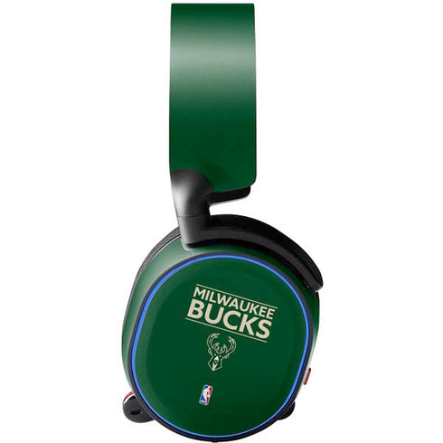 NBA Milwaukee Bucks Standard - Green SteelSeries Arctis 3 Skin