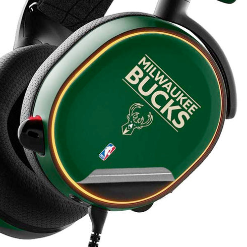 NBA Milwaukee Bucks Standard - Green SteelSeries Arctis 3 Skin
