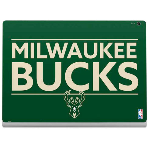 NBA Milwaukee Bucks Standard - Green Surface Book 2 13.5in Skin