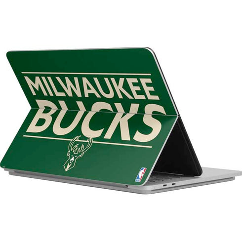 NBA Milwaukee Bucks Standard - Green Surface Laptop Studio Skin