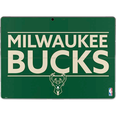 NBA Milwaukee Bucks Standard - Green Surface Pro 8 Skin