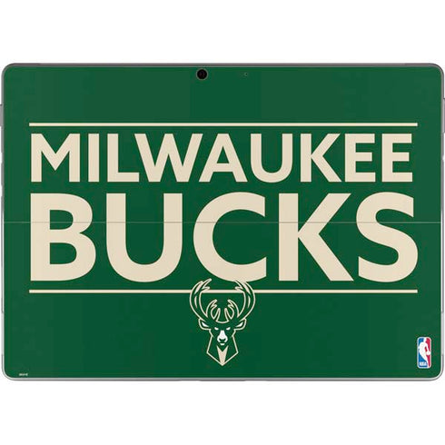 NBA Milwaukee Bucks Standard - Green Surface Pro 9 Skin