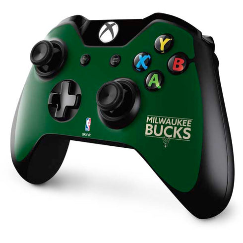 NBA Milwaukee Bucks Standard - Green Xbox One Controller Skin