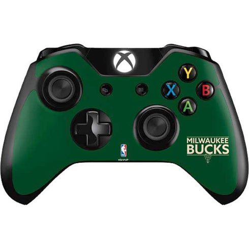 NBA Milwaukee Bucks Standard - Green Xbox One Controller Skin