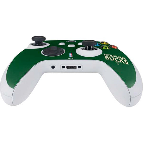 NBA Milwaukee Bucks Standard - Green Xbox Series S Controller Skin