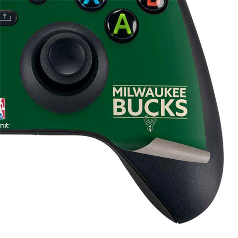 NBA Milwaukee Bucks Standard - Green Xbox Series X Controller Skin