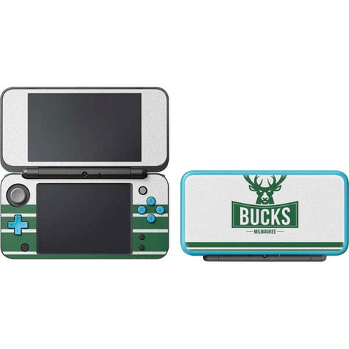 NBA Milwaukee Bucks Static Nintendo 2DS XL (2017) Skin
