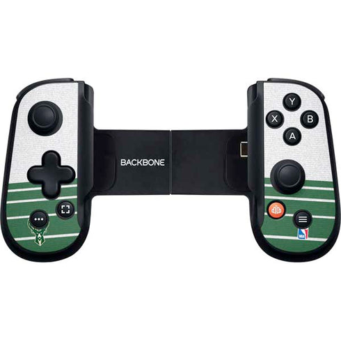 NBA Milwaukee Bucks Static Backbone One for iPhone Game Controller Skin