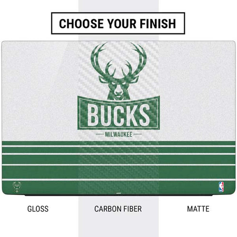 NBA Milwaukee Bucks Static Dell Vostro Skin