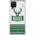 NBA Milwaukee Bucks Static Galaxy A12 Clear Case