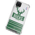 NBA Milwaukee Bucks Static Galaxy A12 Clear Case