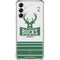 NBA Milwaukee Bucks Static Galaxy A14 5G Clear Case