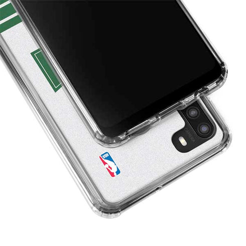 NBA Milwaukee Bucks Static Galaxy A21 Clear Case