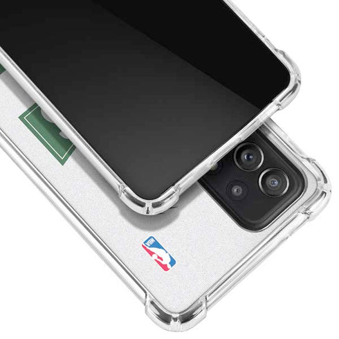 NBA Milwaukee Bucks Static Galaxy A52 5G Clear Case