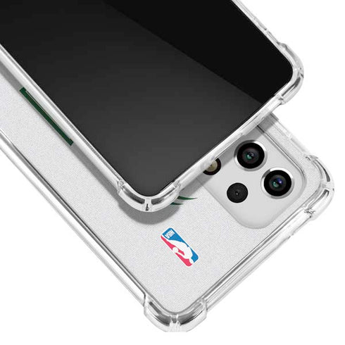 NBA Milwaukee Bucks Static Galaxy A53 5G Clear Case