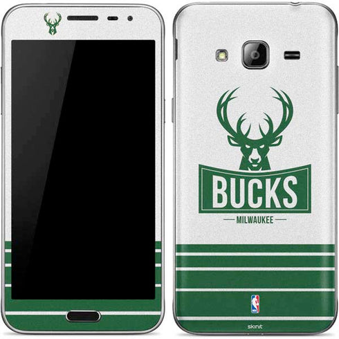 NBA Milwaukee Bucks Static Galaxy J3 Skin