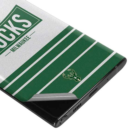 NBA Milwaukee Bucks Static Galaxy Note 10 Plus Skin