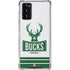 NBA Milwaukee Bucks Static Galaxy Note20 5G Clear Case