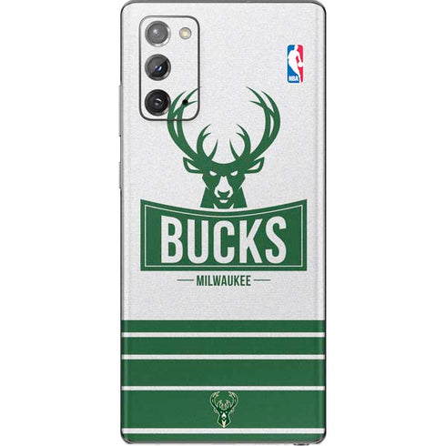 NBA Milwaukee Bucks Static Galaxy Note20 5G Skin