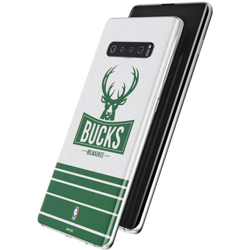 NBA Milwaukee Bucks Static Galaxy S10 Plus Skin