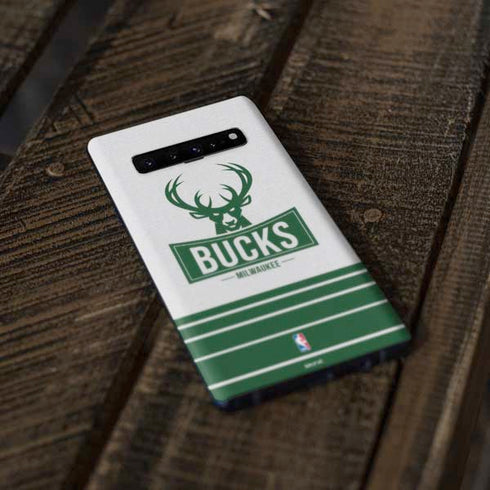 NBA Milwaukee Bucks Static Galaxy S10 Plus Skin