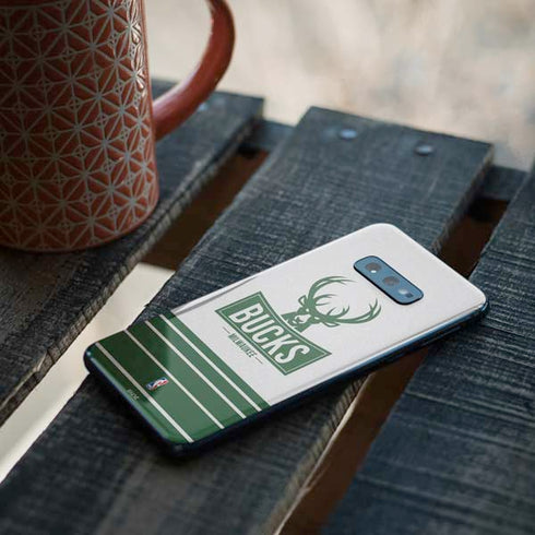NBA Milwaukee Bucks Static Galaxy S10e Skin
