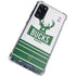 NBA Milwaukee Bucks Static Galaxy S20 FE Clear Case