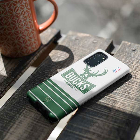 NBA Milwaukee Bucks Static Galaxy S20 Plus Pro Case