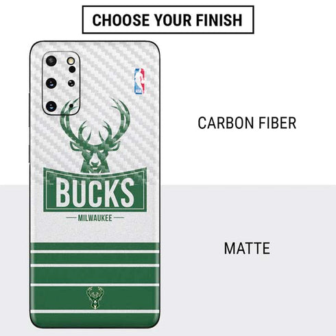NBA Milwaukee Bucks Static Galaxy S20 Plus Skin