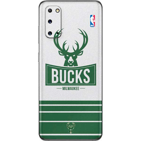 NBA Milwaukee Bucks Static Galaxy S20 Skin
