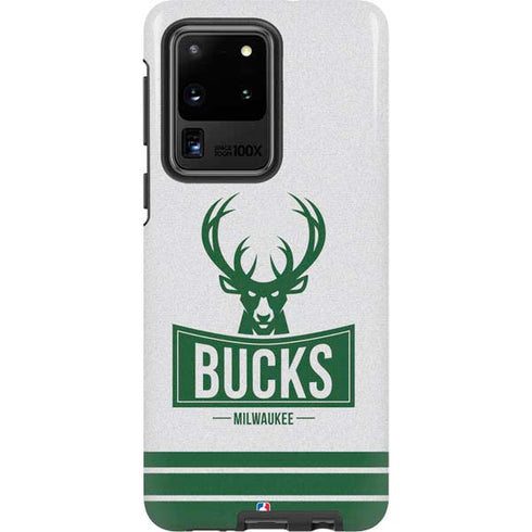 NBA Milwaukee Bucks Static Galaxy S20 Ultra 5G Pro Case