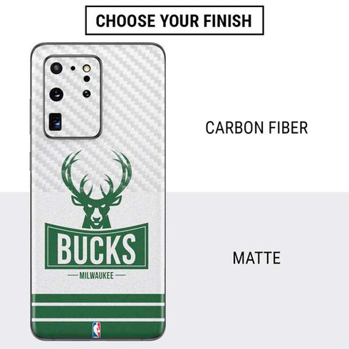 NBA Milwaukee Bucks Static Galaxy S20 Ultra 5G Skin