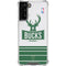 NBA Milwaukee Bucks Static Galaxy S21 FE Clear Case