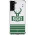 NBA Milwaukee Bucks Static Galaxy S21 FE Clear Case