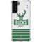 NBA Milwaukee Bucks Static Galaxy S21 Plus 5G Clear Case