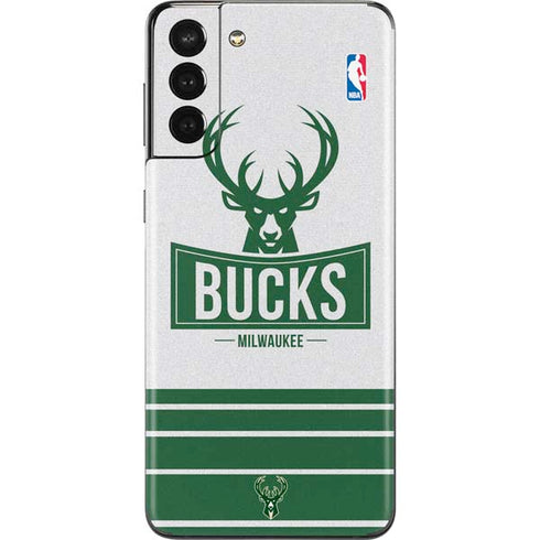 NBA Milwaukee Bucks Static Galaxy S21 Plus 5G Skin