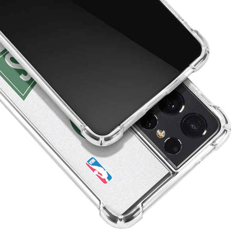 NBA Milwaukee Bucks Static Galaxy S21 Ultra 5G Clear Case