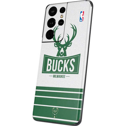 NBA Milwaukee Bucks Static Galaxy S21 Ultra 5G Skin